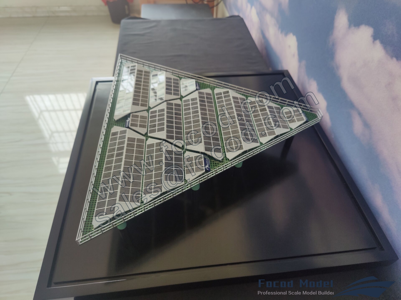 customized model of Offshore Solar plant